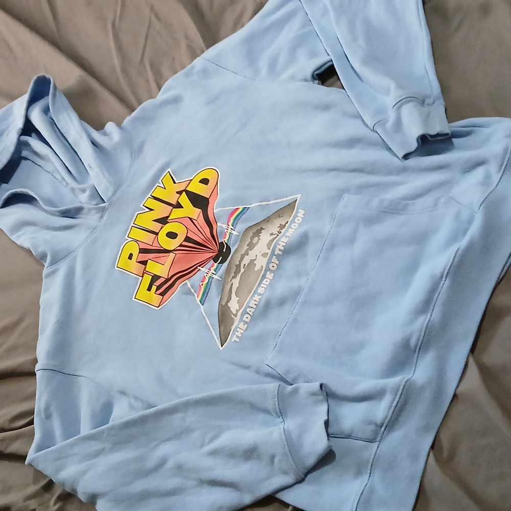 Pink Floyd Light Blue Hoodie By Pink FLOYD. SZ‎ L